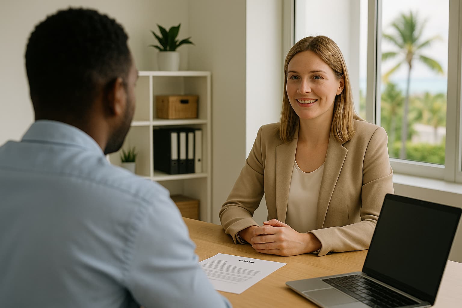 Job interview questions being asked during interview in Curacao